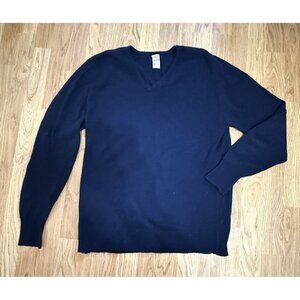 Vintage/Tall Fellow Men's 100% Pure Wool Crew Neck Sweater